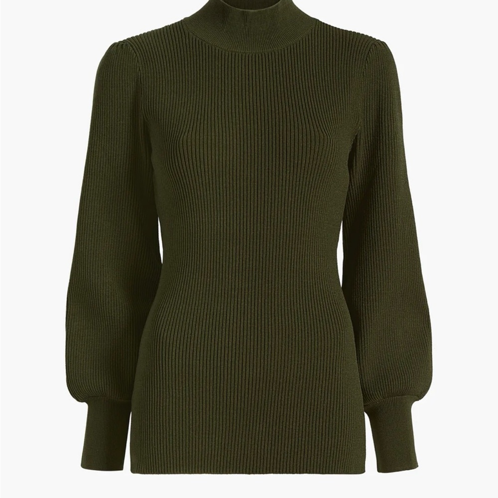 Hill House Leaf Green Winter Sweater